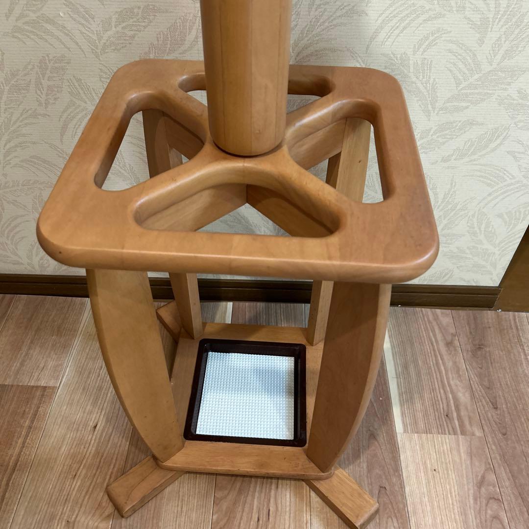 ポールハンガー コートハンガー 傘立て　インテリア 木製 北欧