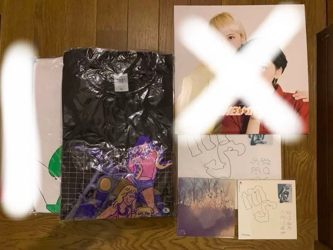 【セット売り】chelmicoツアーT/鈴木真海子 ms