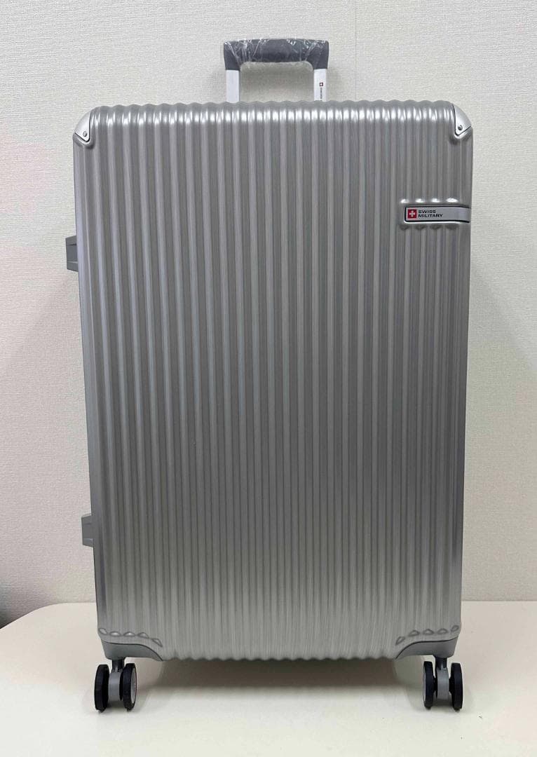 新品 ★ スイスミリタリー スーツケース 105L シルバー 28インチ