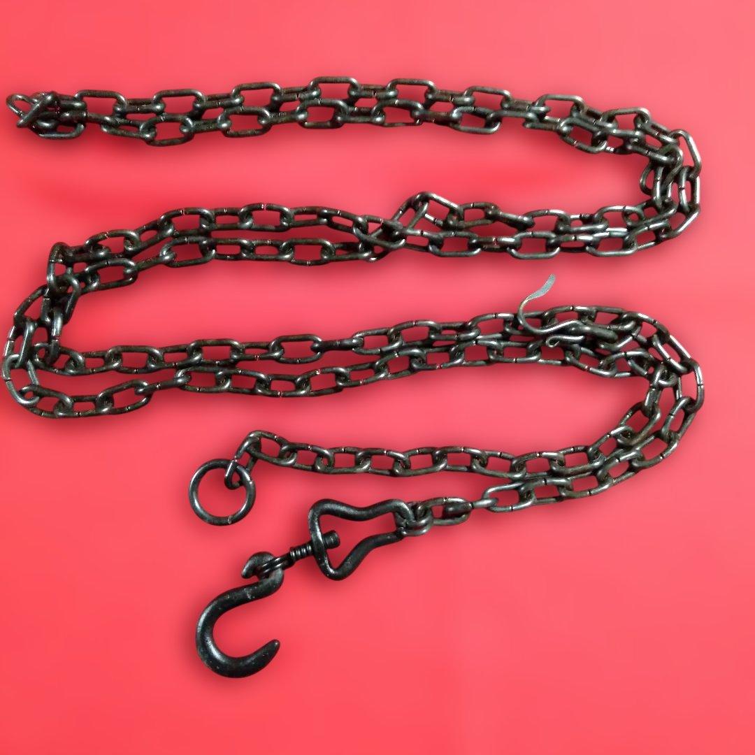 金工師　木村清五郎作　鎖道具三点