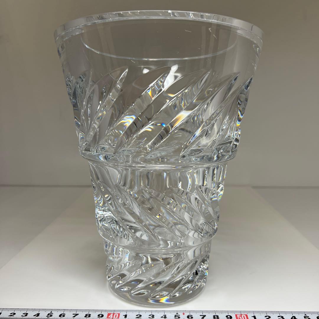 バカラ　トスカーナ　花瓶　共箱　高さ22.1㎝　東な7-0617⭐︎1F