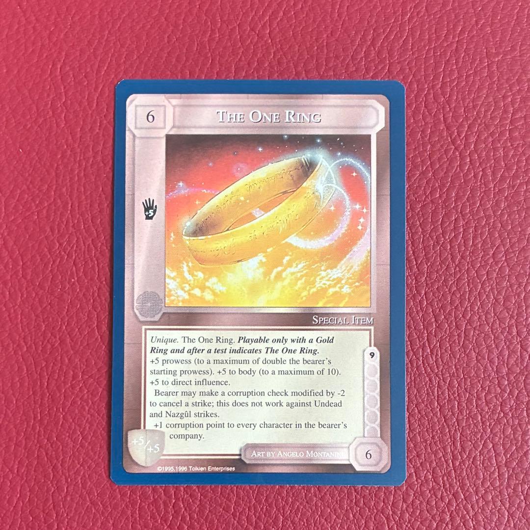 ミドルアース　カード　The Wizards ccg 一つの指輪