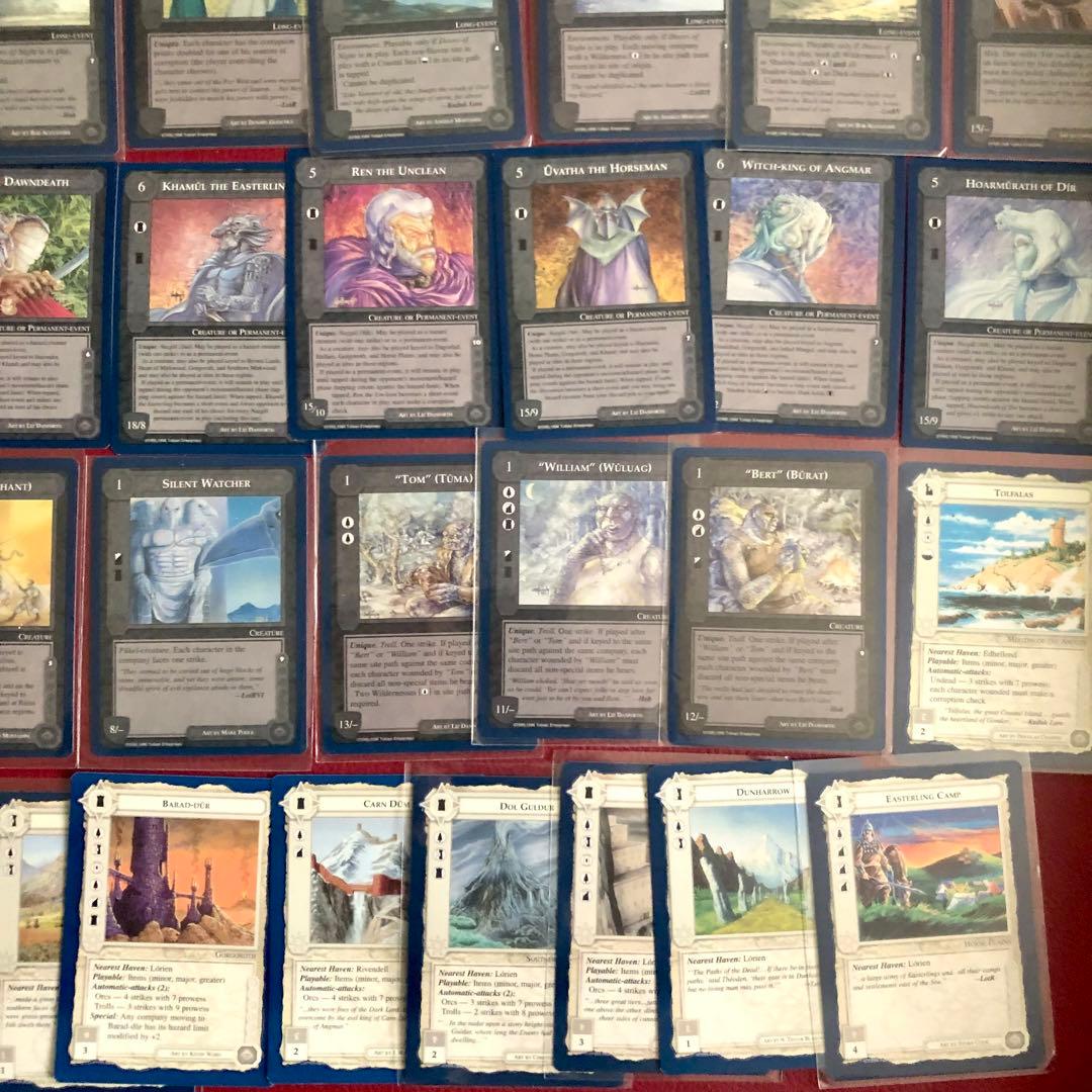 ミドルアース　カード　The Wizards ccg 一つの指輪