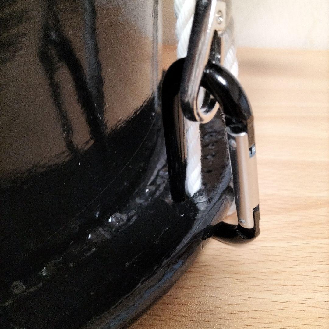 担ぎ太鼓　　和太鼓 　天然皮革　ストラップ付き　中古品⑩