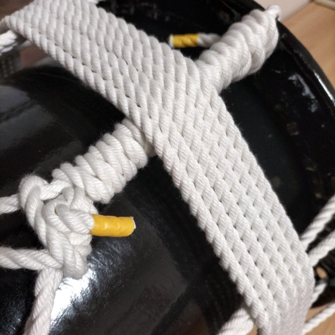 担ぎ太鼓　　和太鼓 　天然皮革　ストラップ付き　中古品⑩