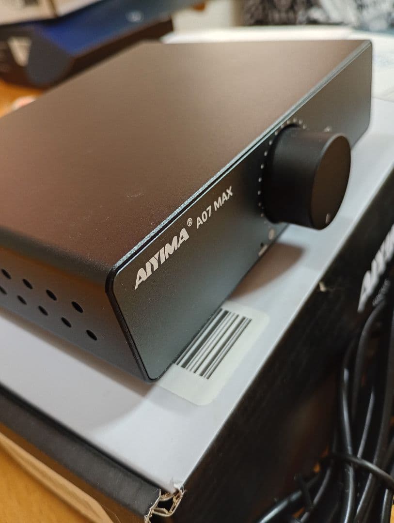 Aiyima A07 MAX パワーアンプ 本体 5月購入品。