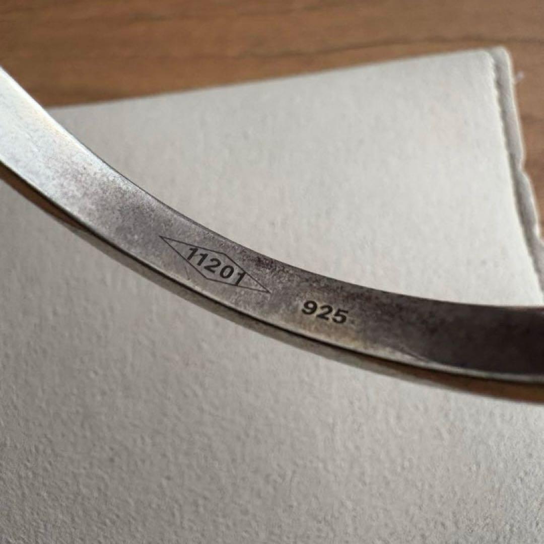 FRONT 11201 シルバー925 オリジナルバングル ブレスレット