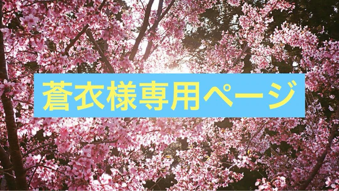 蒼衣ページ　15×15cm 和柄2000羽