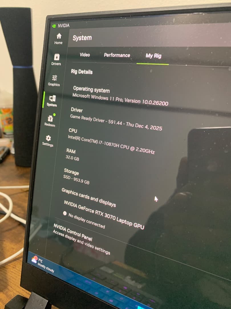 ゲーミングノート AERO 15 XC｜RTX3070｜32GB｜高速SSD