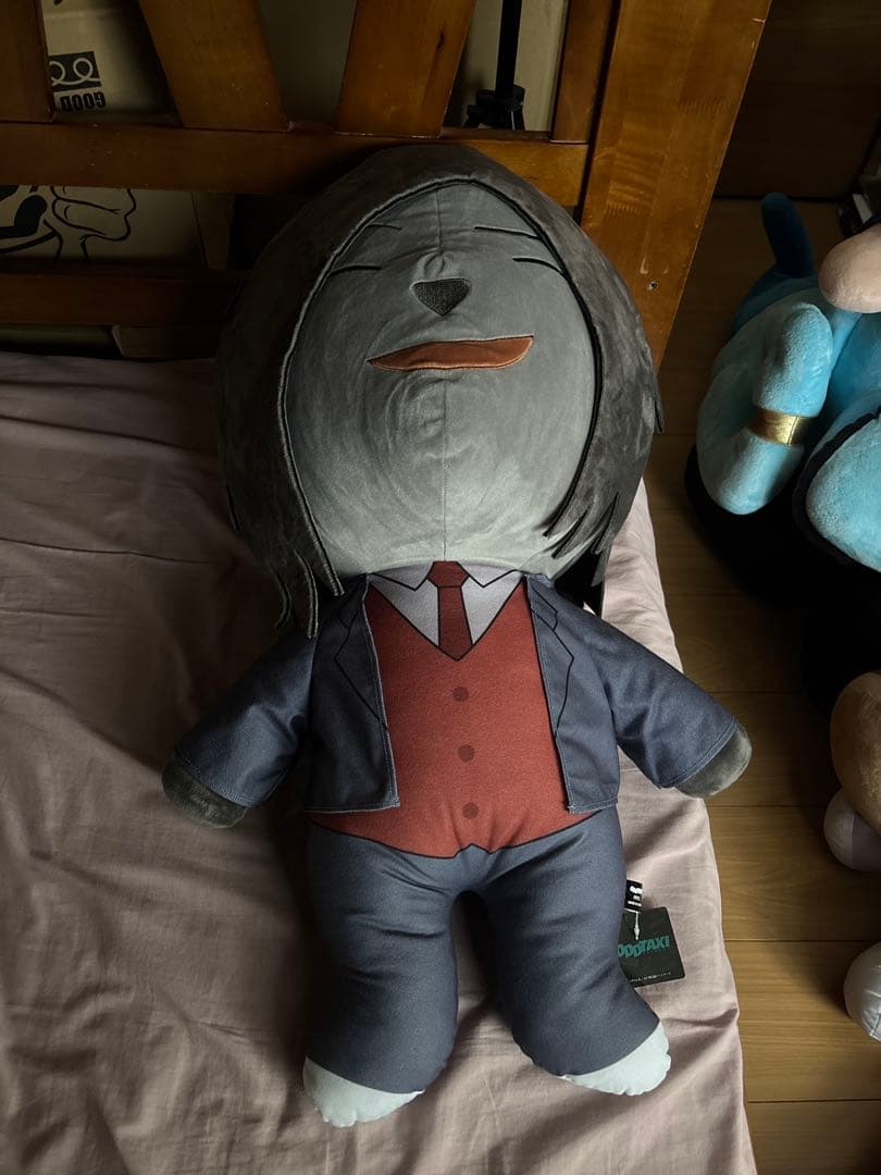 【限定3体】オッドタクシー ヤノ 特大 ぬいぐるみ【非売品】