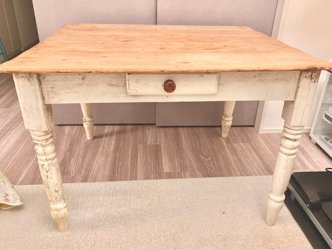 アンティーク ダイニングテーブル ペニーワイズ シャビーシック フレンチカントリ