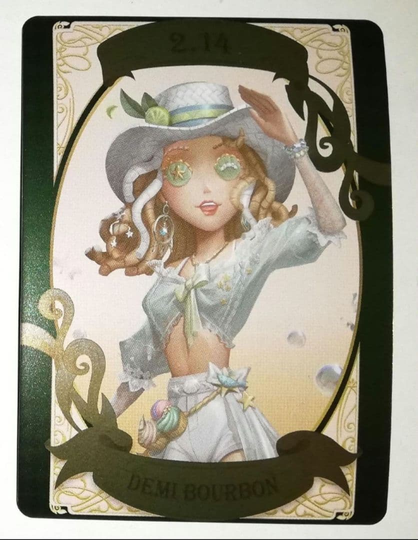 IdentityⅤ バーメイド バースデーカード アカデミーカフェ 第五人格