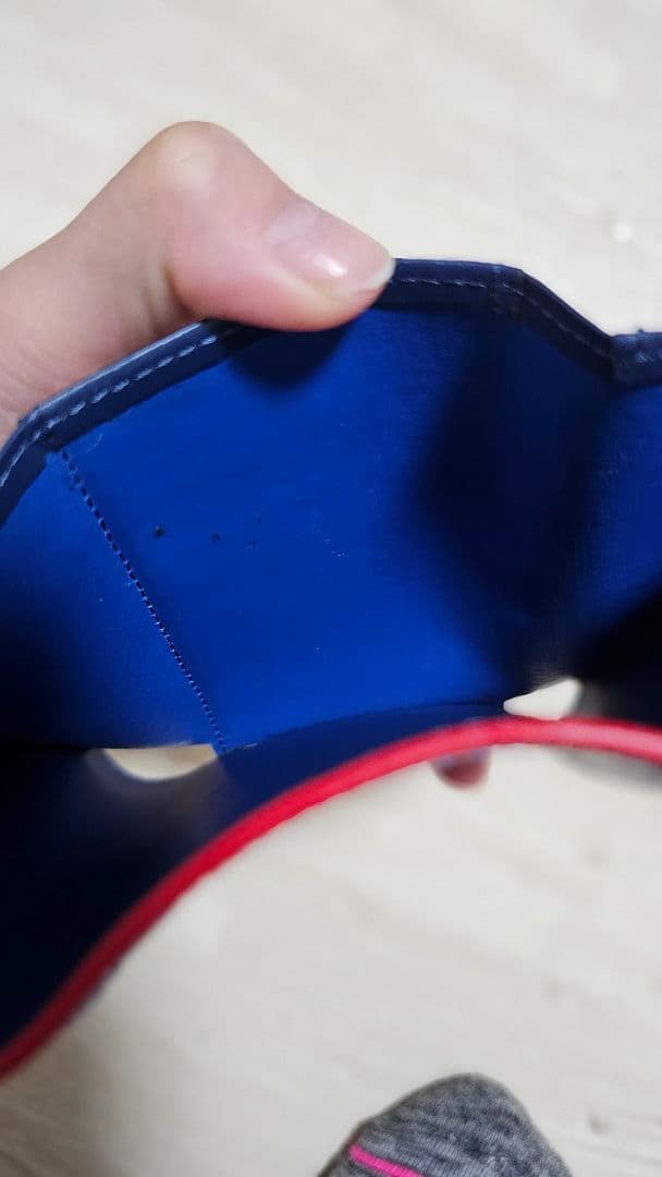 Louis Vuitton ネイビー 三つ折り財布