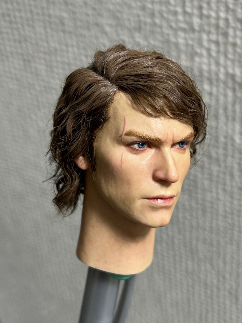 1/6 カスタム植毛ヘッド　スター・ウォーズ　アナキン スカイウォーカー