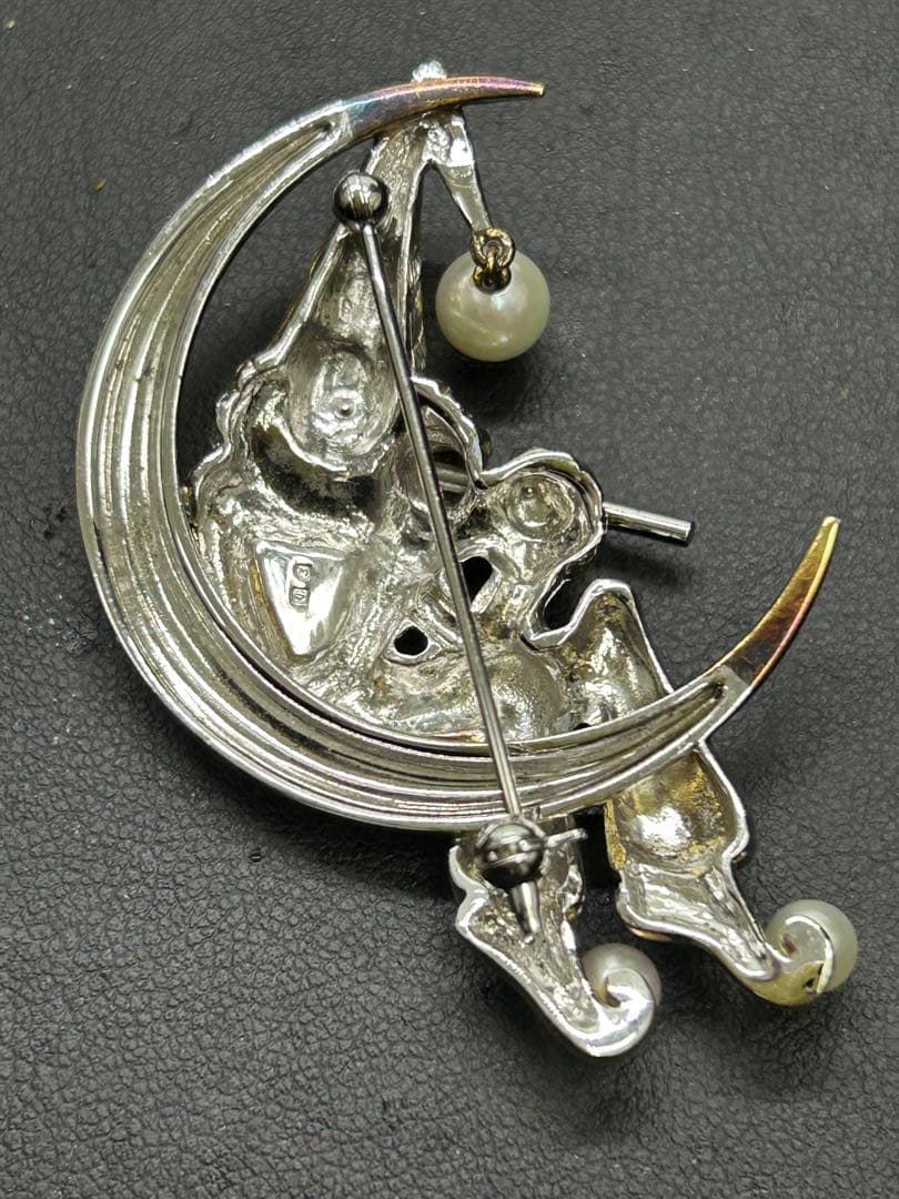 特価　ミキモト ピエロ ブローチ