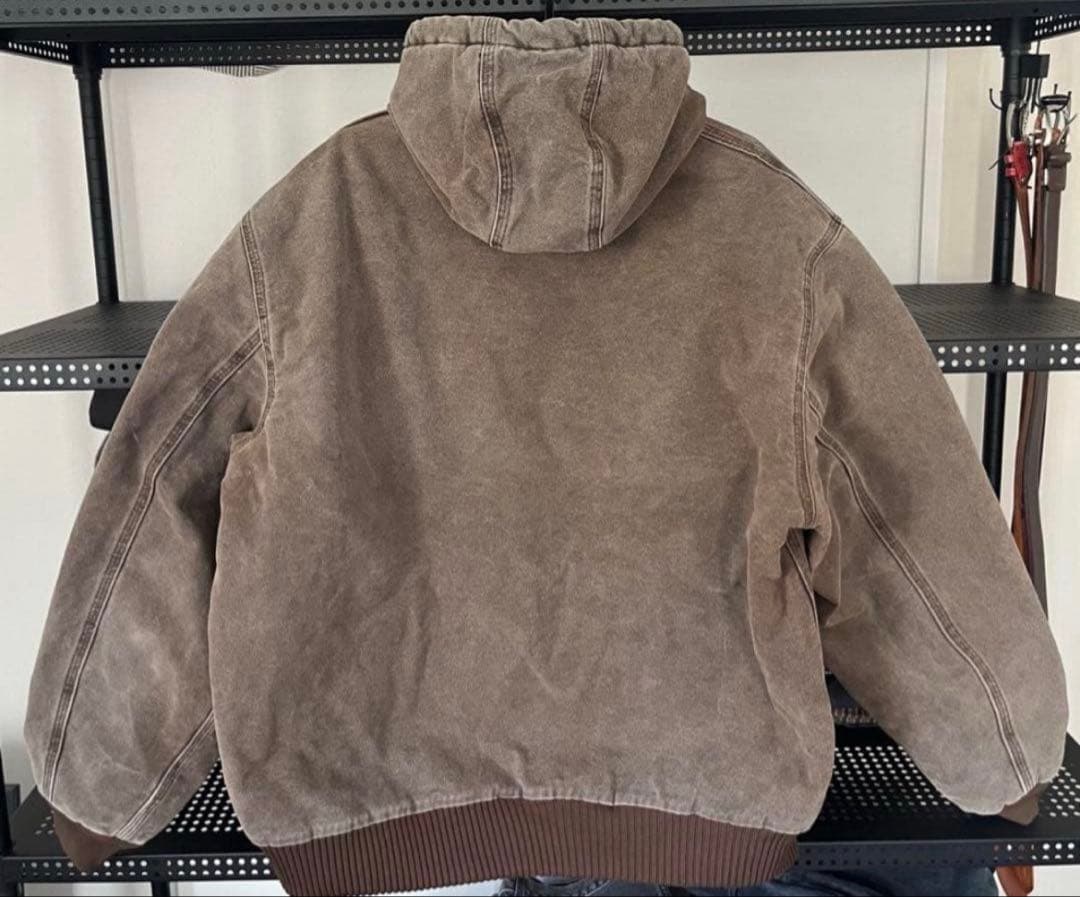 R*様 USA製Carhartt アクティブジャケット　J130CHT 茶色