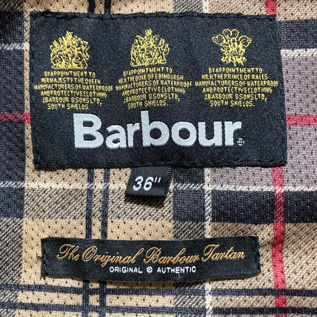 Barbour ビデイル 36 ノンワックス