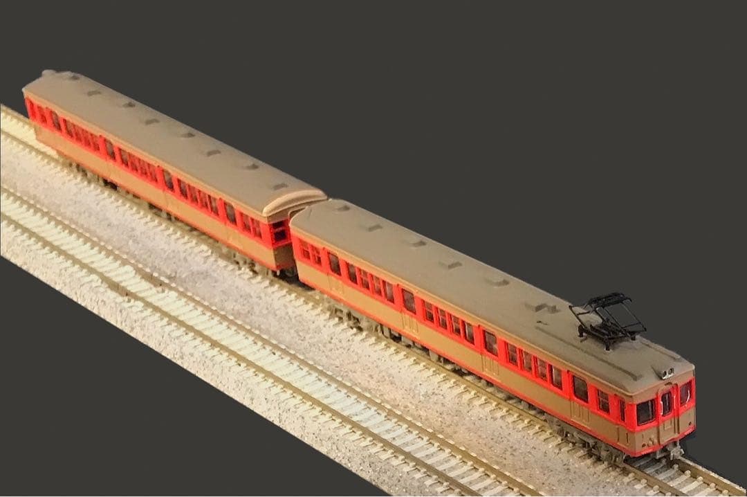 ■ 鉄コレ 東武鉄道7820型2両セット(ツートンカラー・2灯)B N化動力付き