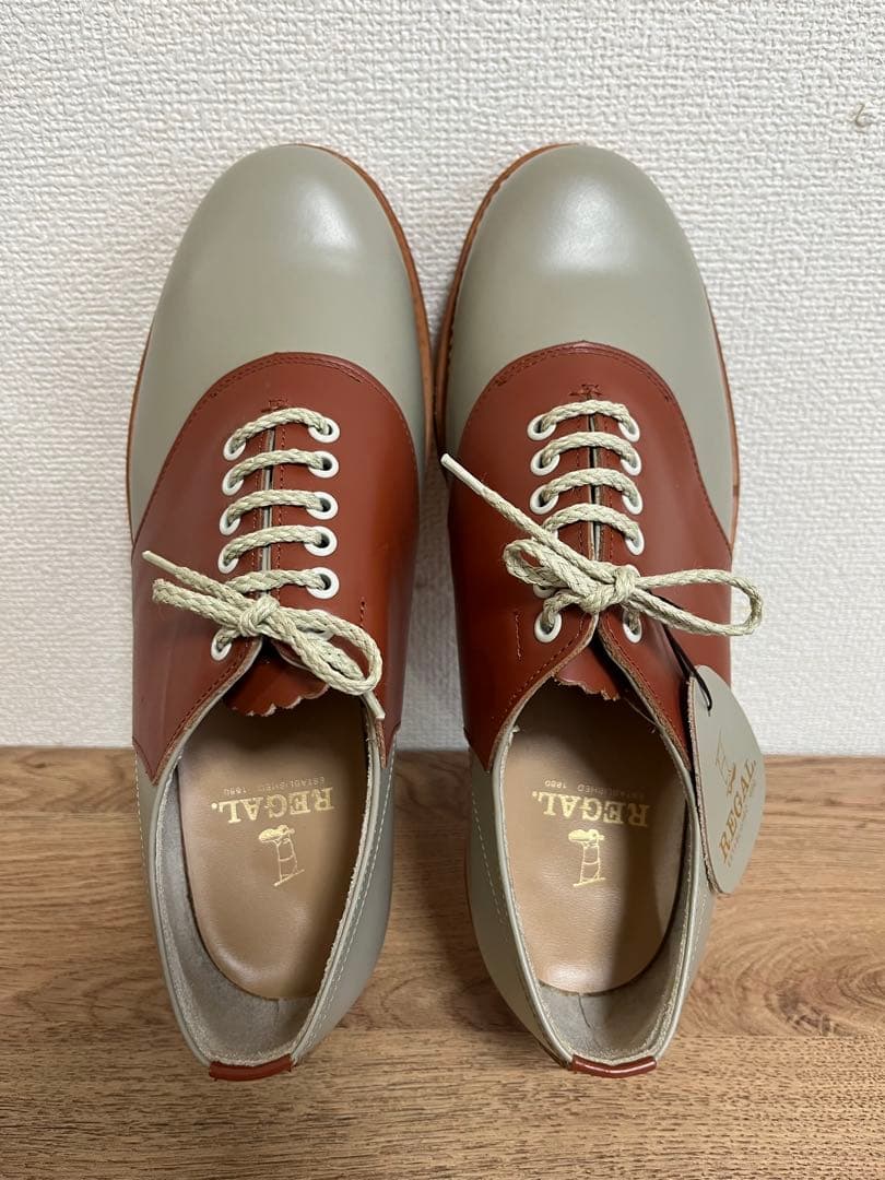 新品 REGAL サドルシューズ 26cm 2051 ブラウン リーガル