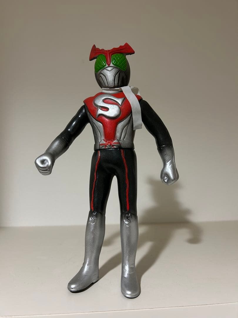 全長約23cm 大変希少なデカい　無版権　仮面ライダー　当時物　70年代　パチ