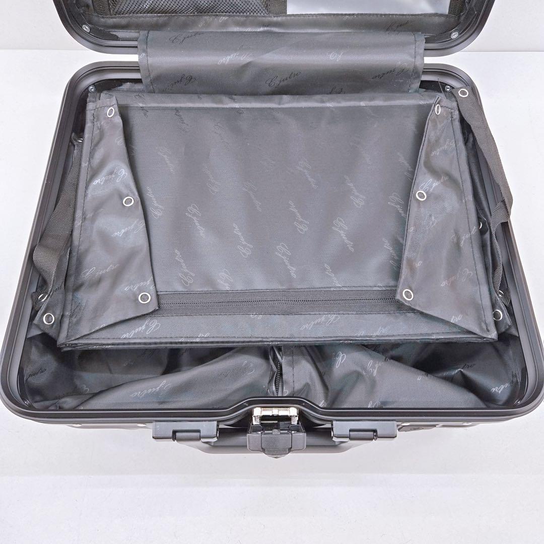 C.JUTRO スーツケース 黒 ブラック Miniサイズ 機内持ち込み可