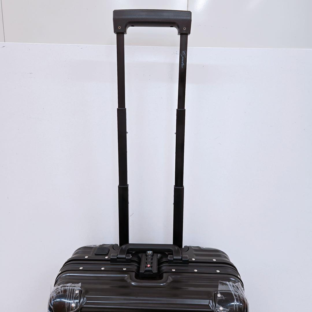 C.JUTRO スーツケース 黒 ブラック Miniサイズ 機内持ち込み可