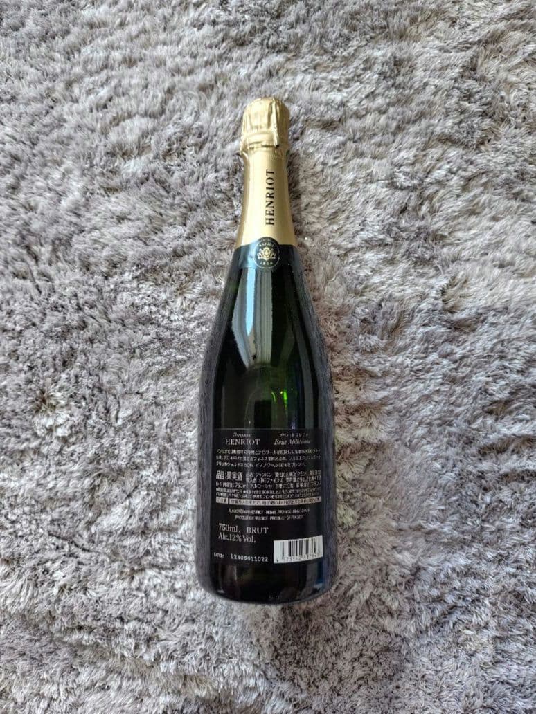 新品未開封Champagne HenriotMillésime2014シャンパン