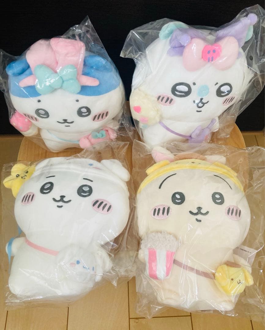 ちいかわ　サンリオ　ぬいぐるみ　コラボ
