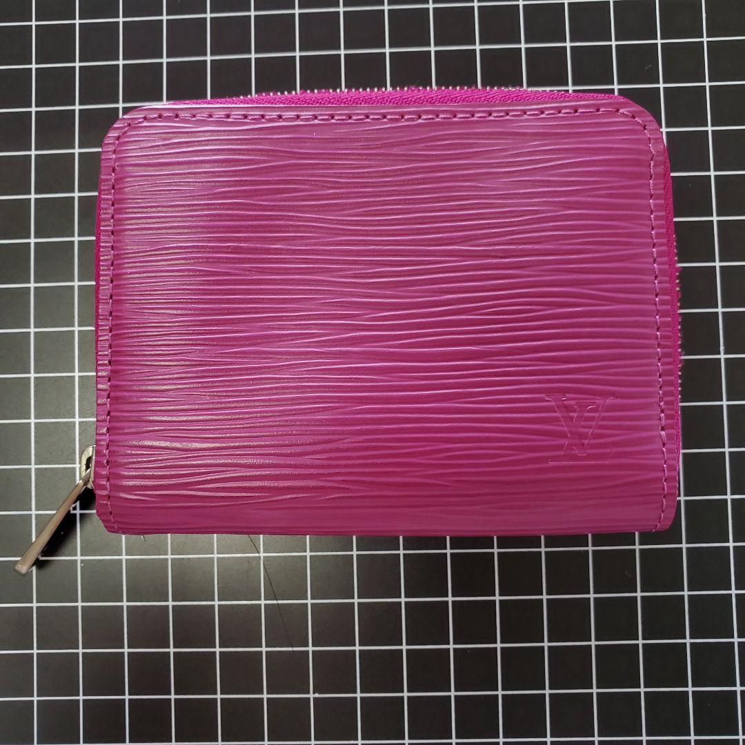 【まみむめも様】LOUIS VUITTON エピ ジッピーパース パープル