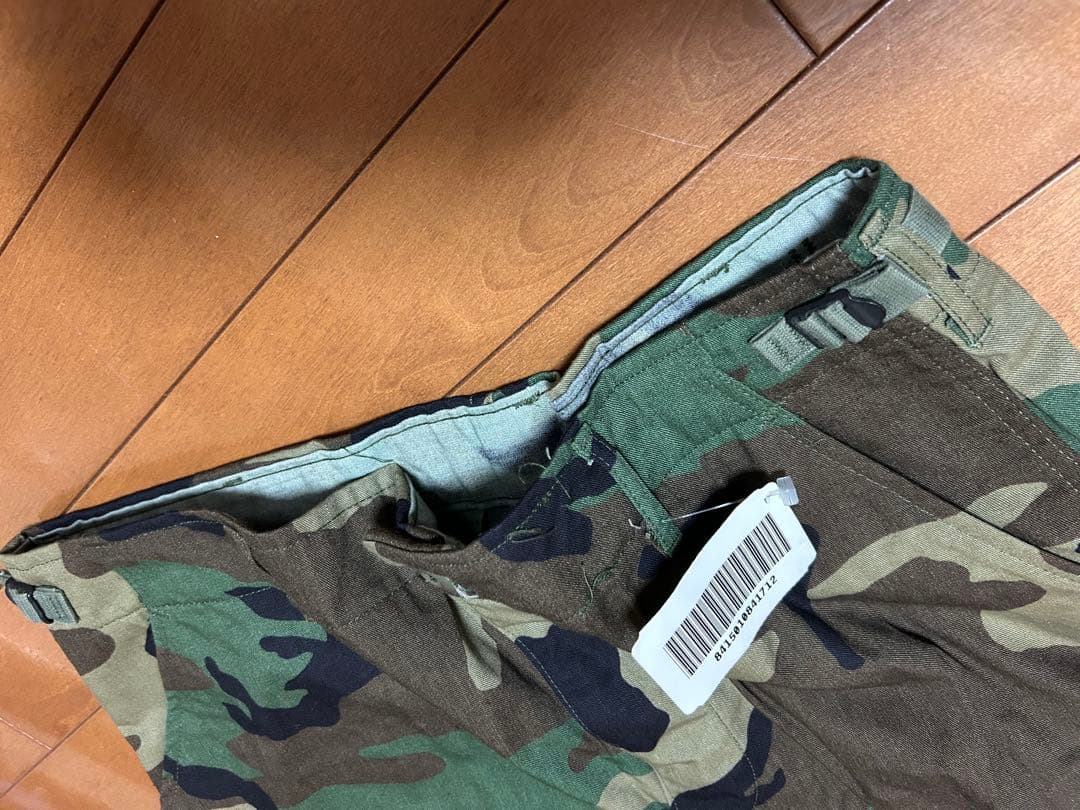 未使用　米軍　アメリカ軍　迷彩パンツ　軍パン8415-01-084-1712