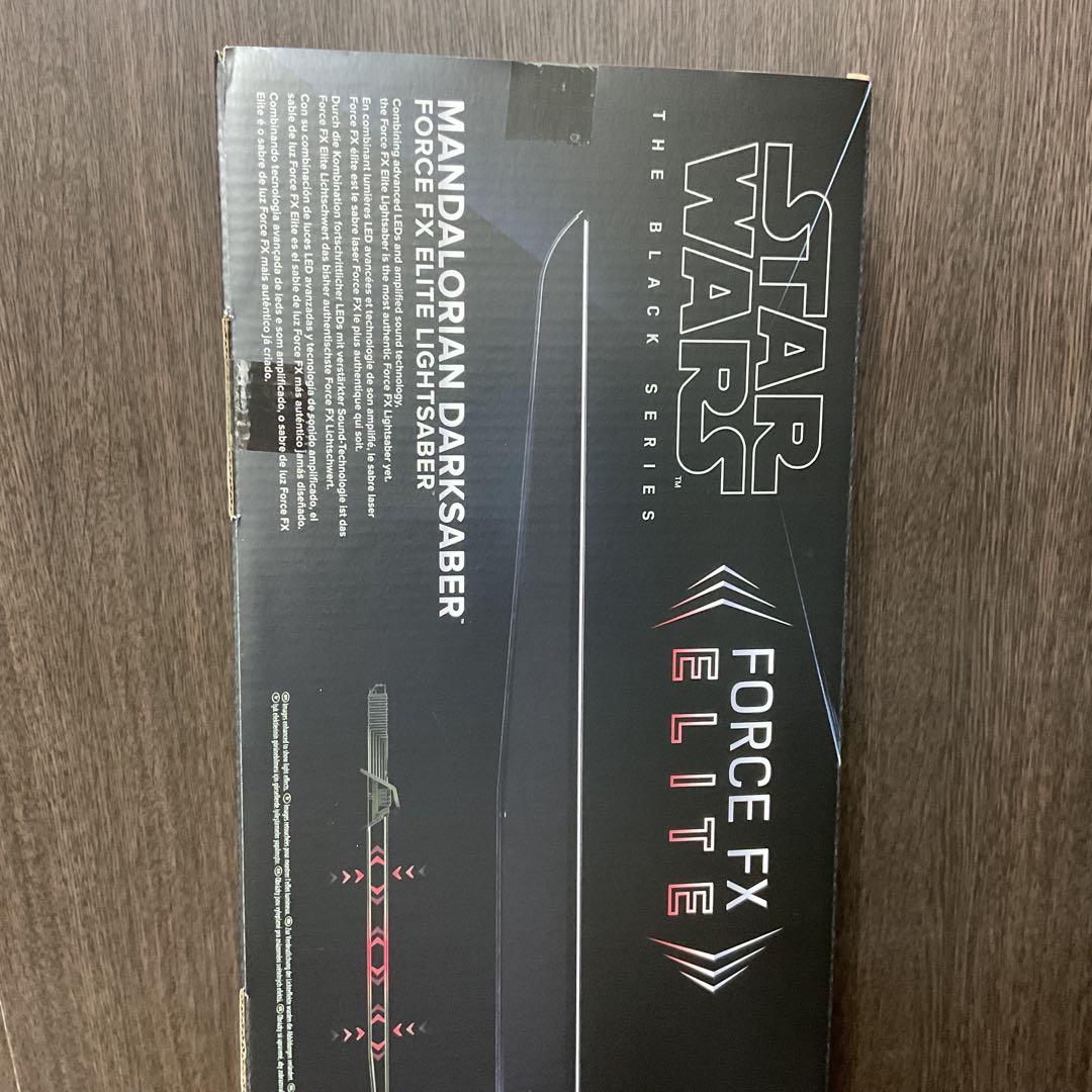新品　スターウォーズ　マンダロリアン ダークセーバーフォースFXライトセーバー