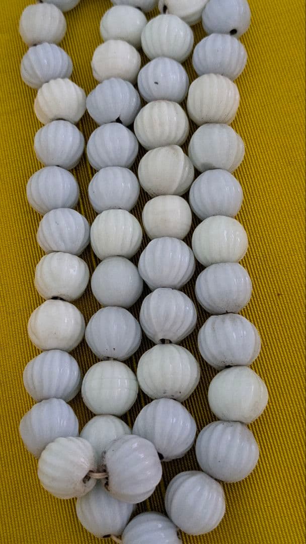 アイヌ玉　首飾り　ガラス玉　アンティーク