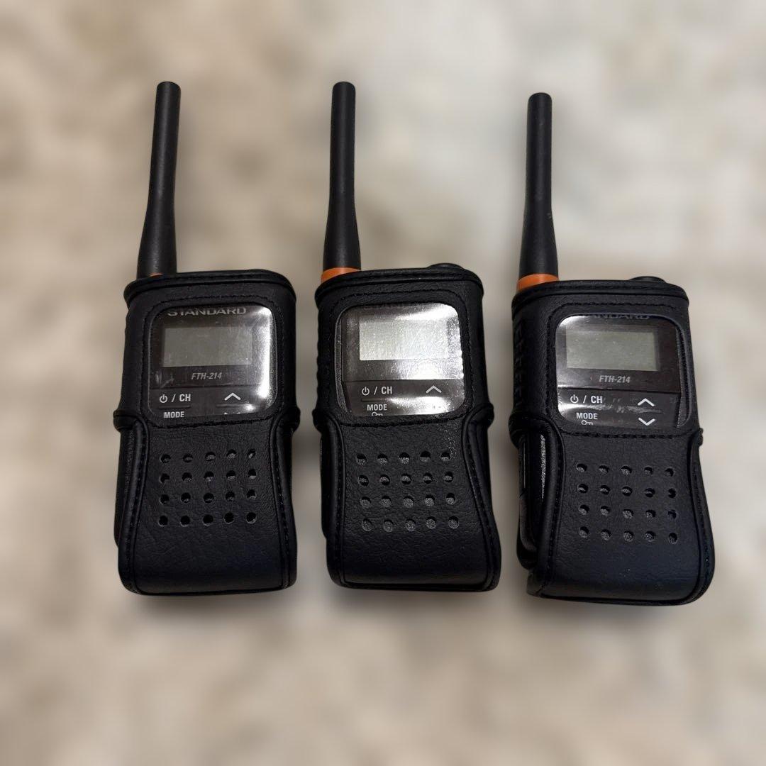 トランシーバー　無線機　FTH214 SSM61H 3個セット