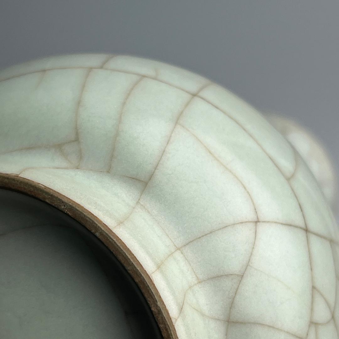 青磁花瓶 景徳鎮窯 古玩 中国美術 唐物 擺件SN16