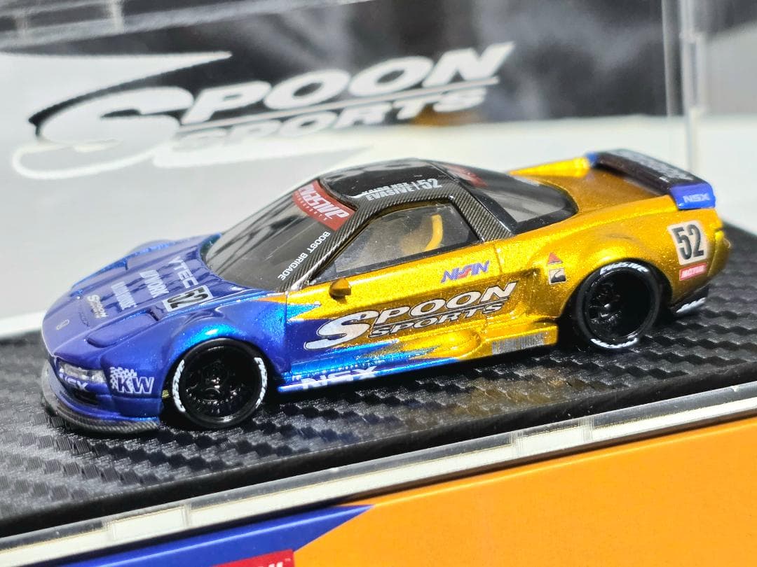 MINIGT KAIDO★HOUSE NSX SPOON ケース付き