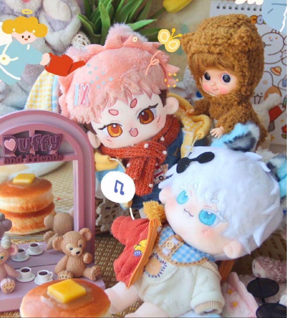 20cmハイクオリティな可愛い着せ替えぬいぐるみ♪ 二体セット