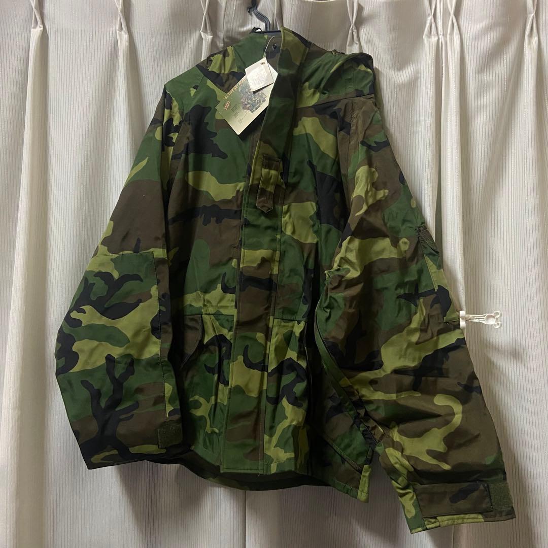G.I. TYPE WET WEATHER PARKA ウッドランドカモ MED