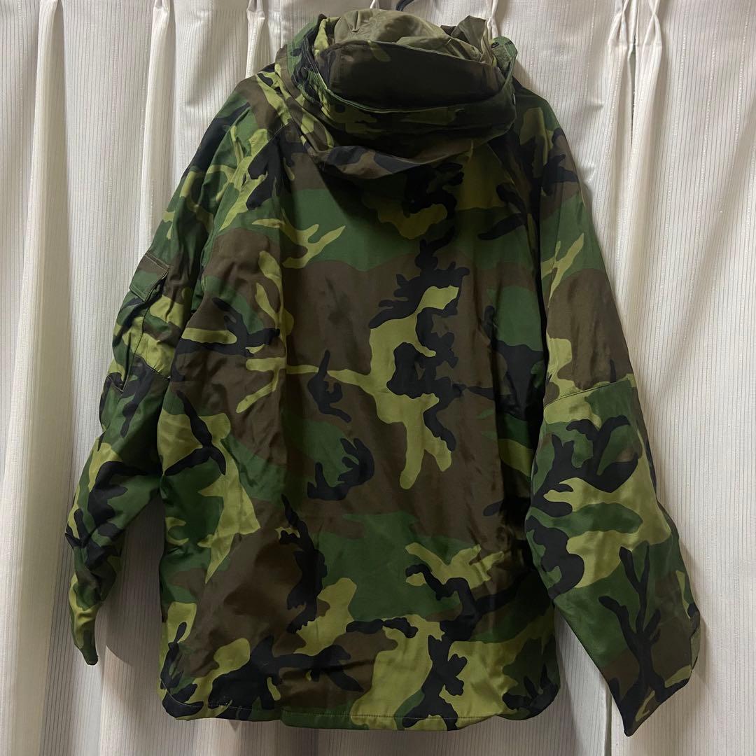G.I. TYPE WET WEATHER PARKA ウッドランドカモ MED