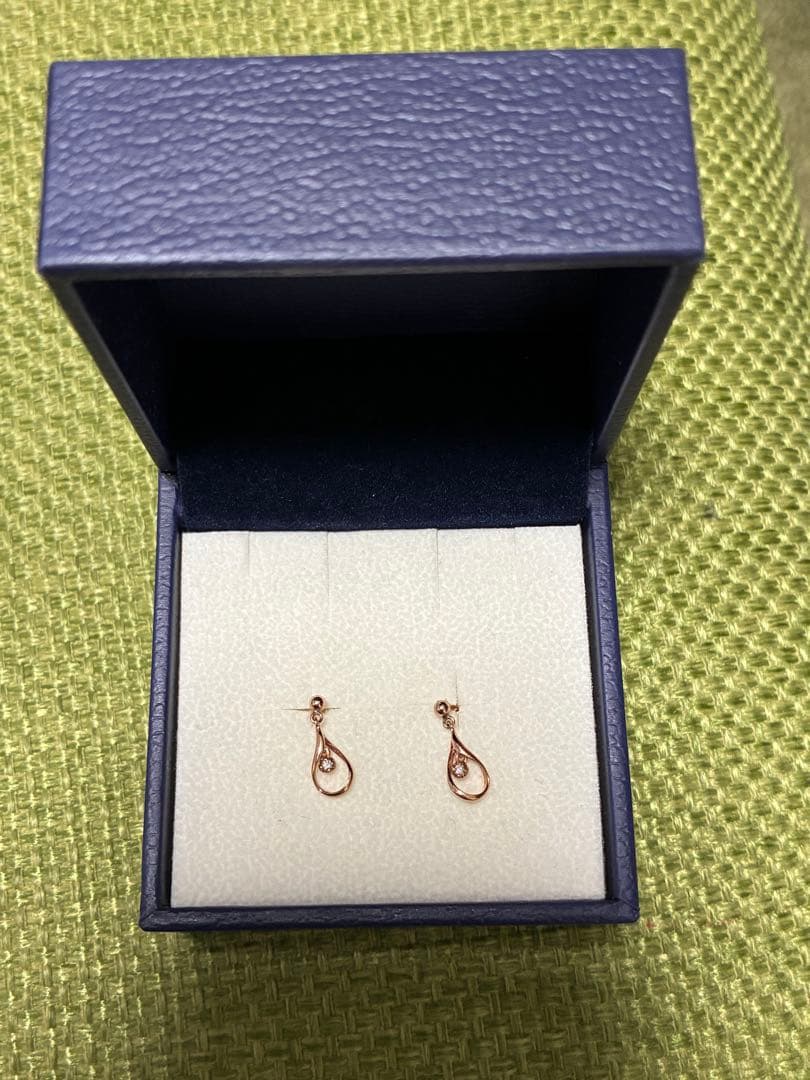 【あぺたん様】Vendome Aoyama ダイヤモンド ドロップ ピアス