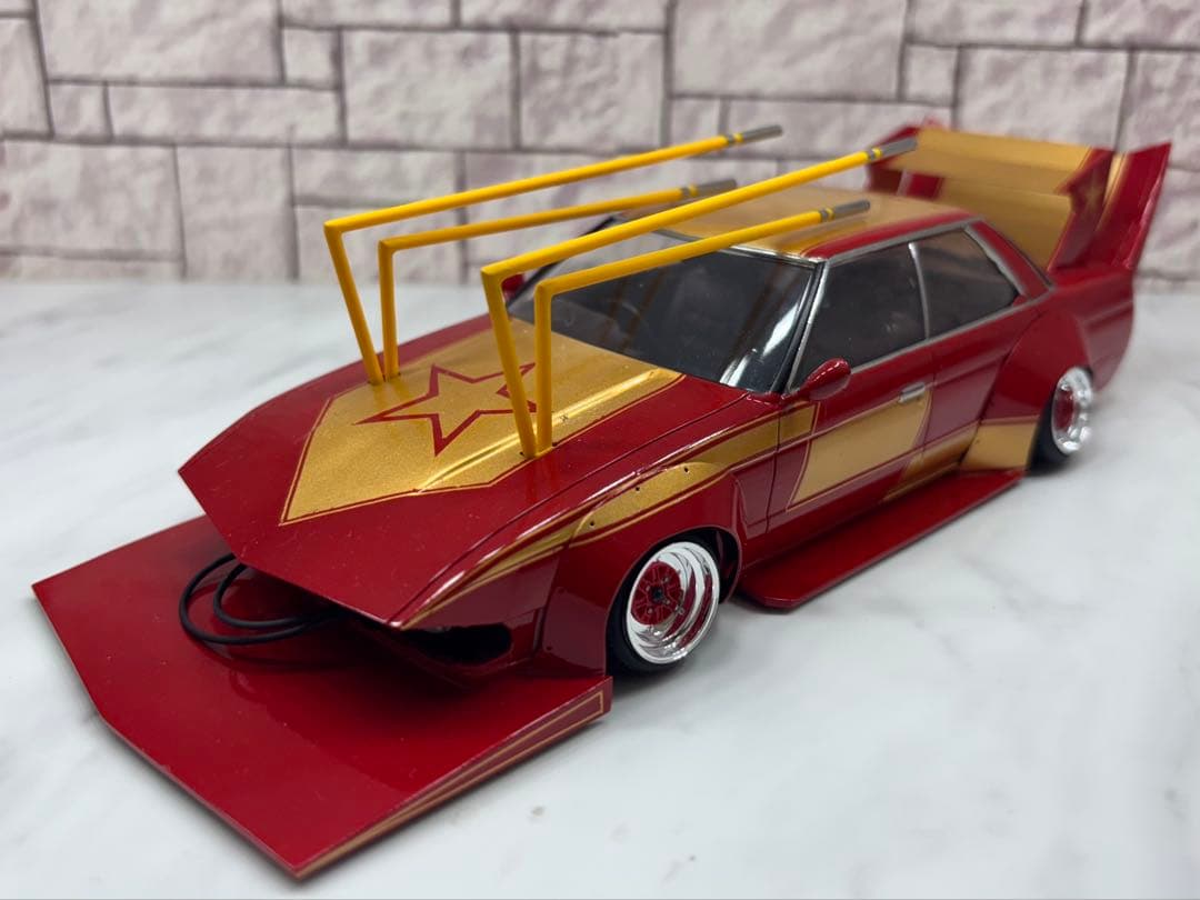 1/24 71マークii 完成品　街道レーサー　チバラギ仕様　旧車　グラチャン