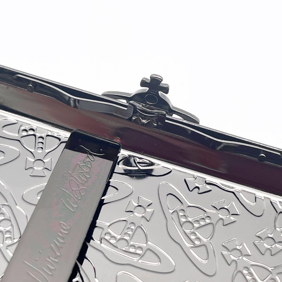 【未使用級】Vivienne Westwood シガレットケース メタルブラック