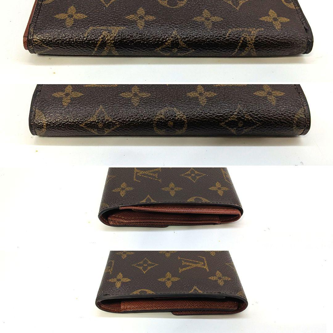 ルイヴィトン モノグラム エテュイ パピエ 三つ折り財布 B47