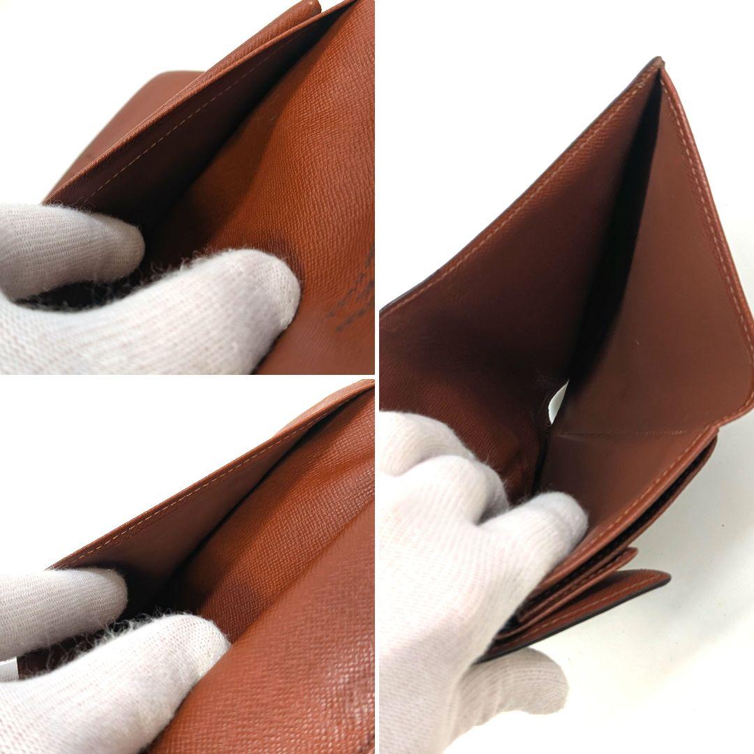 ルイヴィトン モノグラム エテュイ パピエ 三つ折り財布 B47