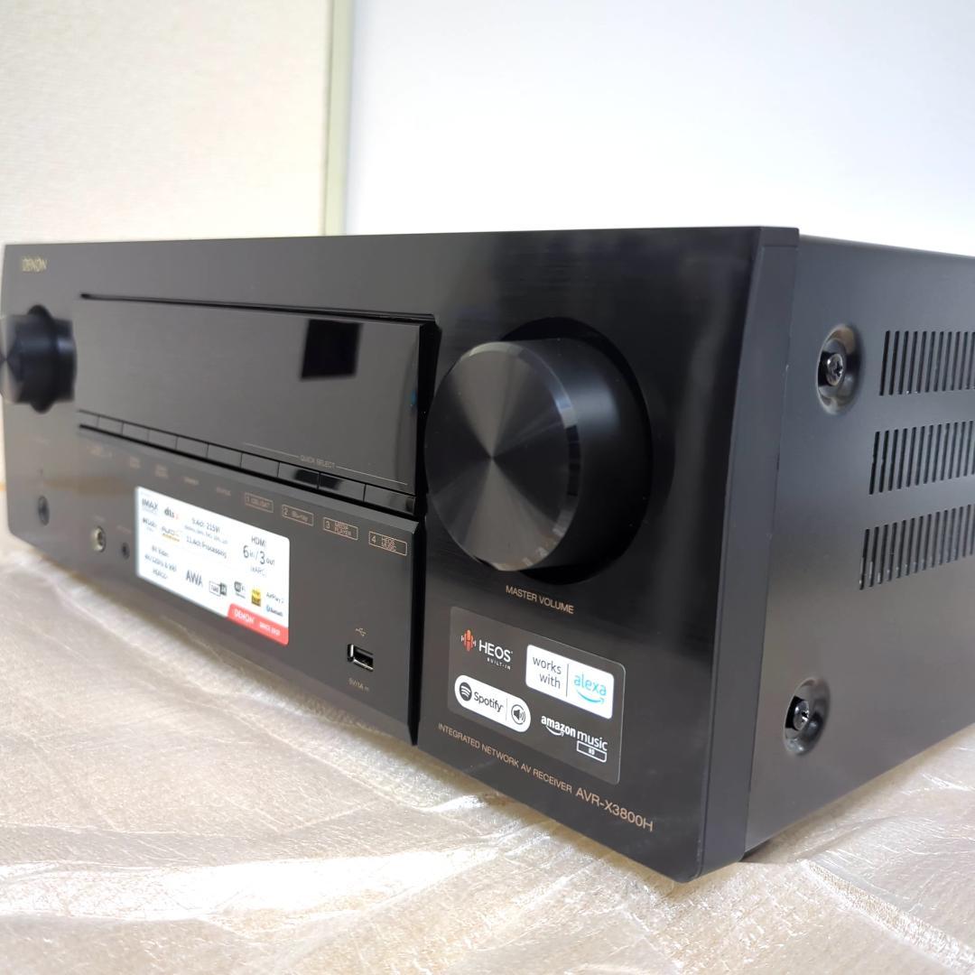 DENON AVR-X3800H AVアンプ 完動美品 メーカー完全修理済み