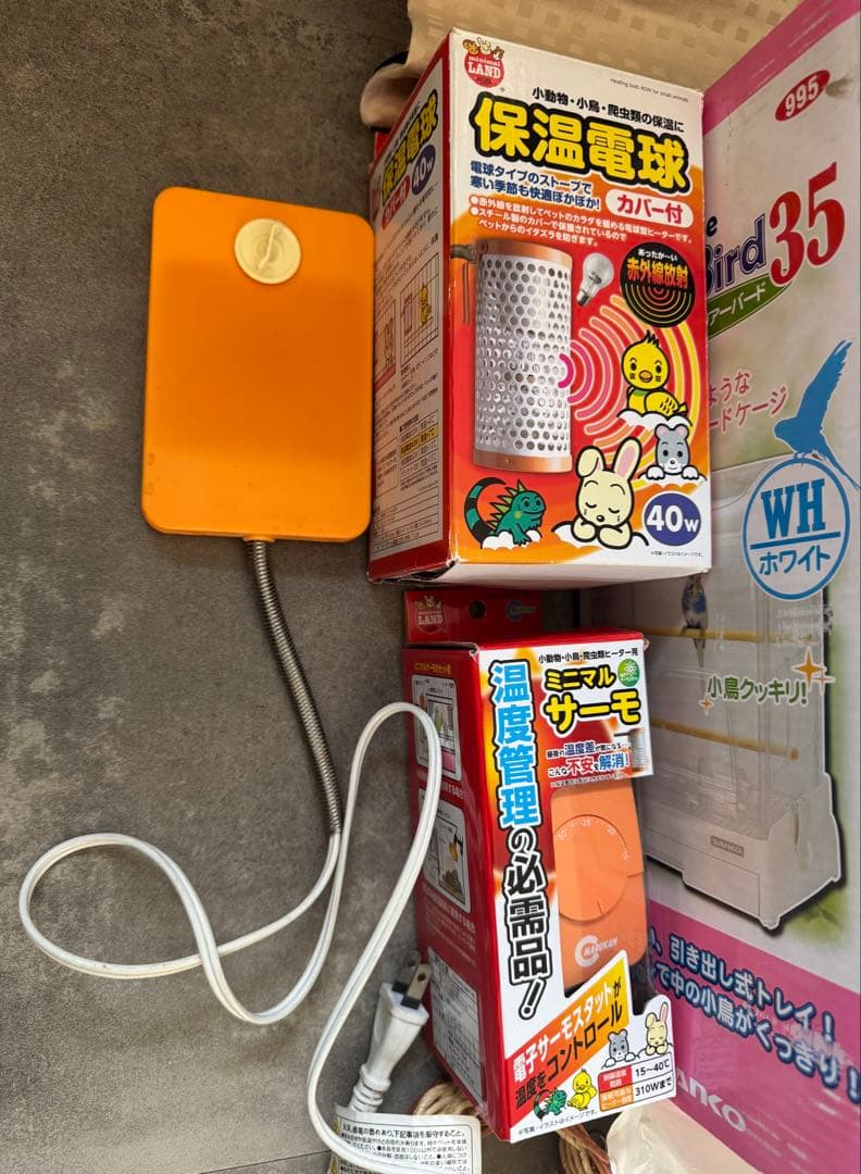 SANKO Clear Bird 35 ケージ　小鳥　飼育セット　文鳥　インコ