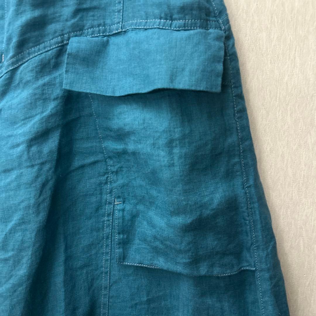 ♡*a様 センソユニコ　マツオインターナショナル エメラルドグリーンワイドパンツ