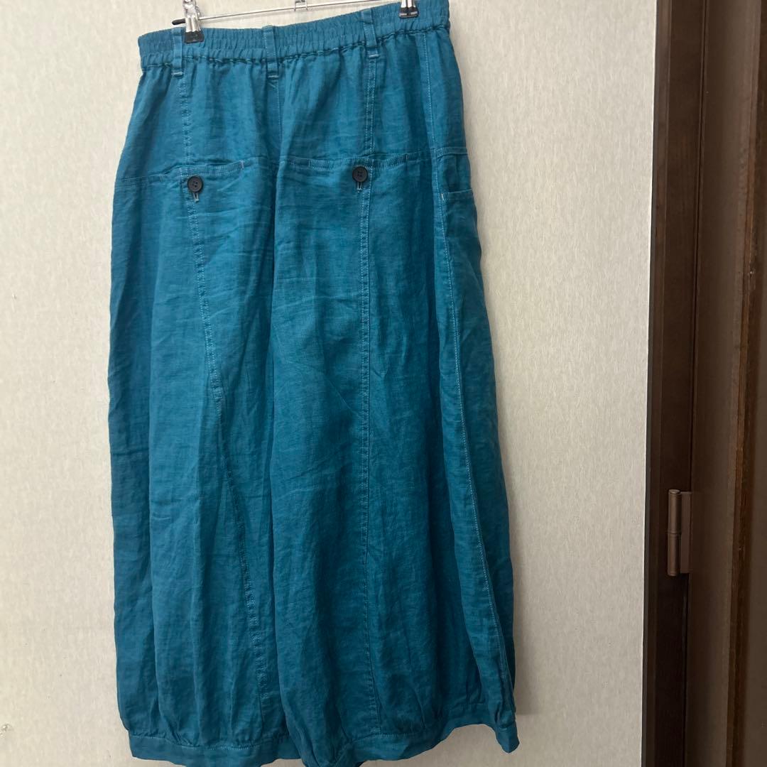 ♡*a様 センソユニコ　マツオインターナショナル エメラルドグリーンワイドパンツ