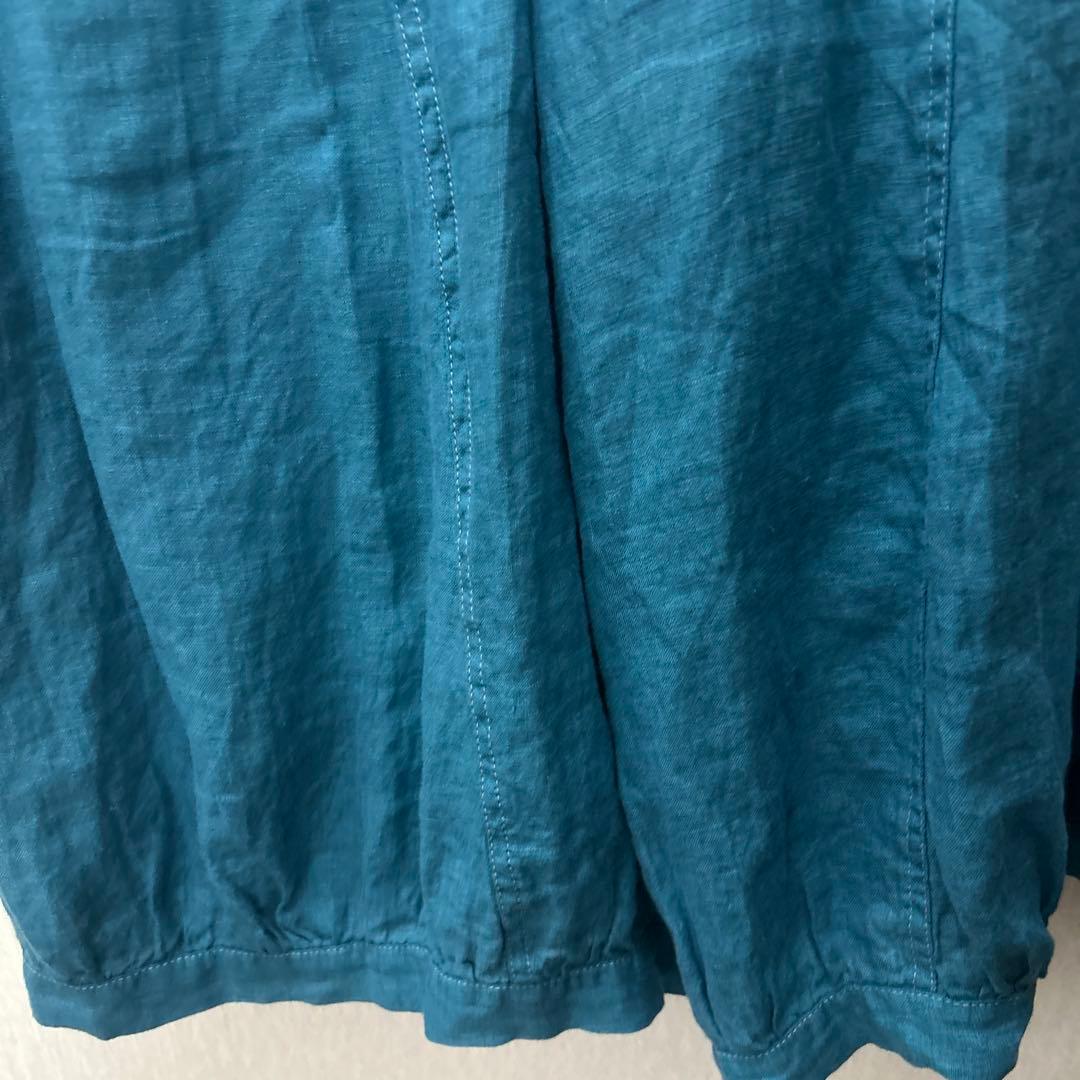 ♡*a様 センソユニコ　マツオインターナショナル エメラルドグリーンワイドパンツ