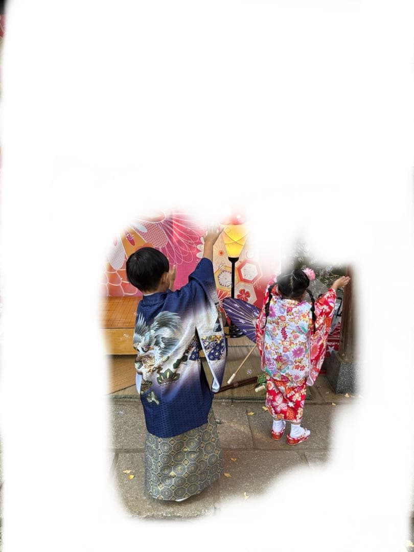 5歳男の子　袴着物セット 12点 七五三