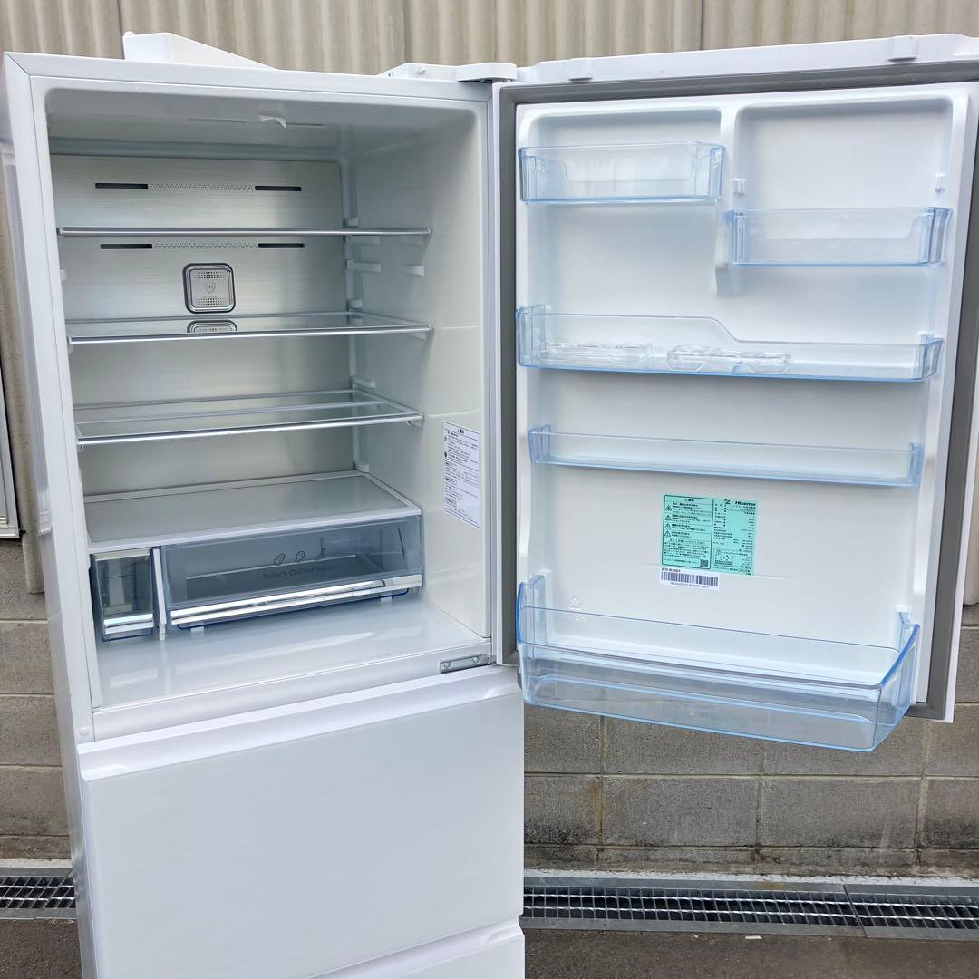 Hisense ノンフロン冷蔵庫 HR-G3601W 訳あり